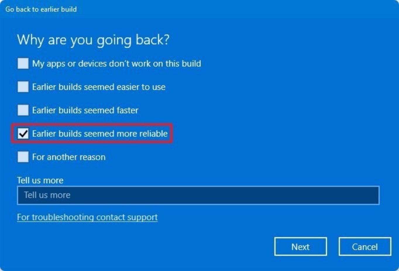 windows 11 roll back rollback