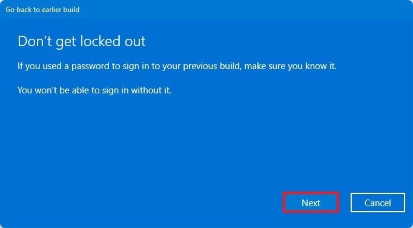 windows 11 roll back rollback