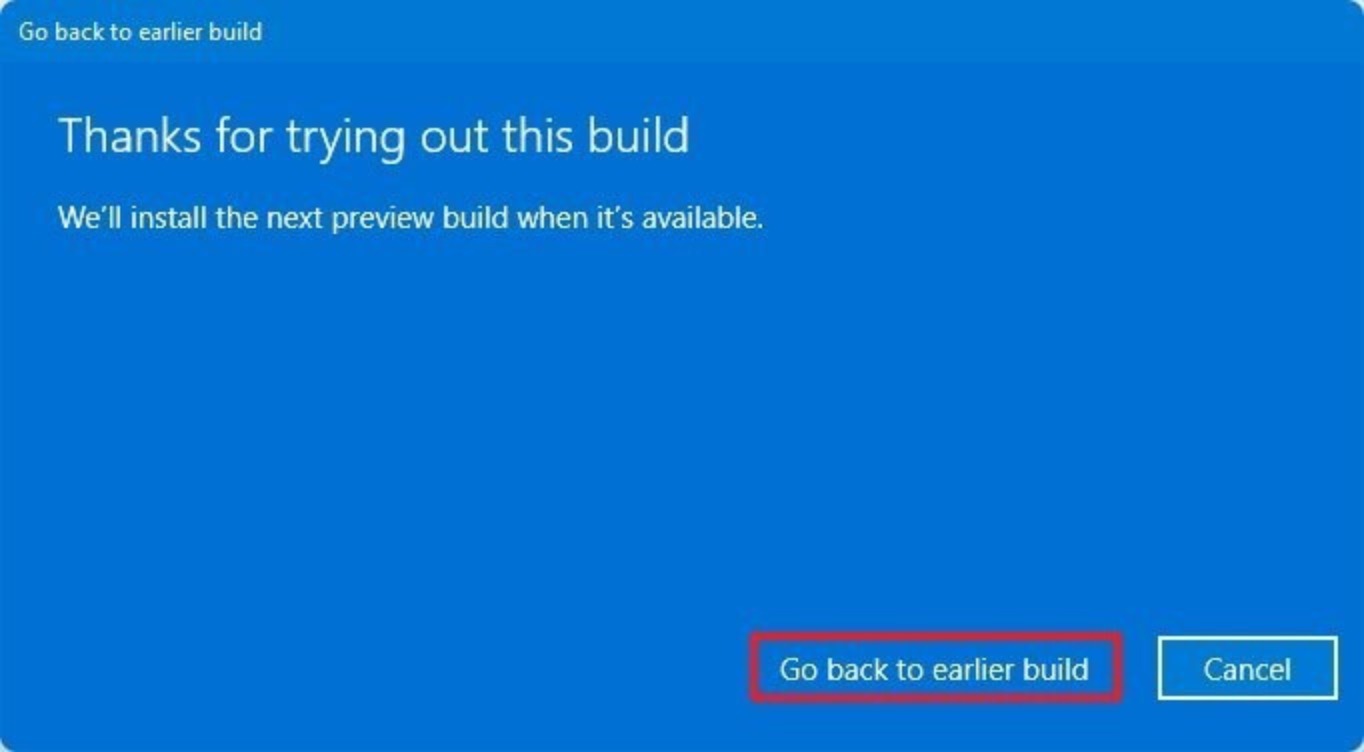 windows 11 roll back rollback