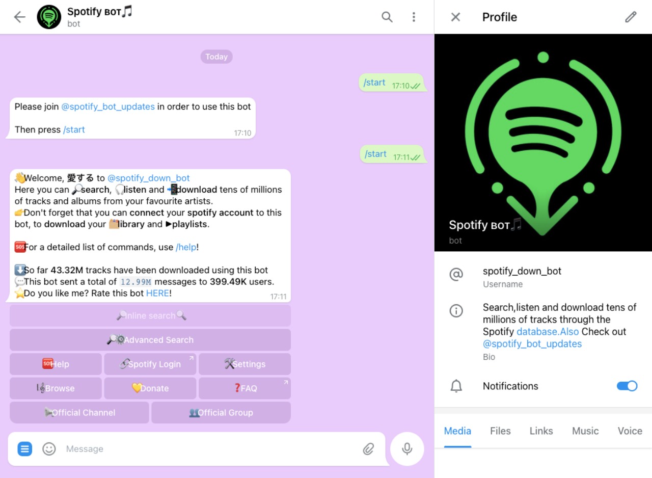 spotify bot