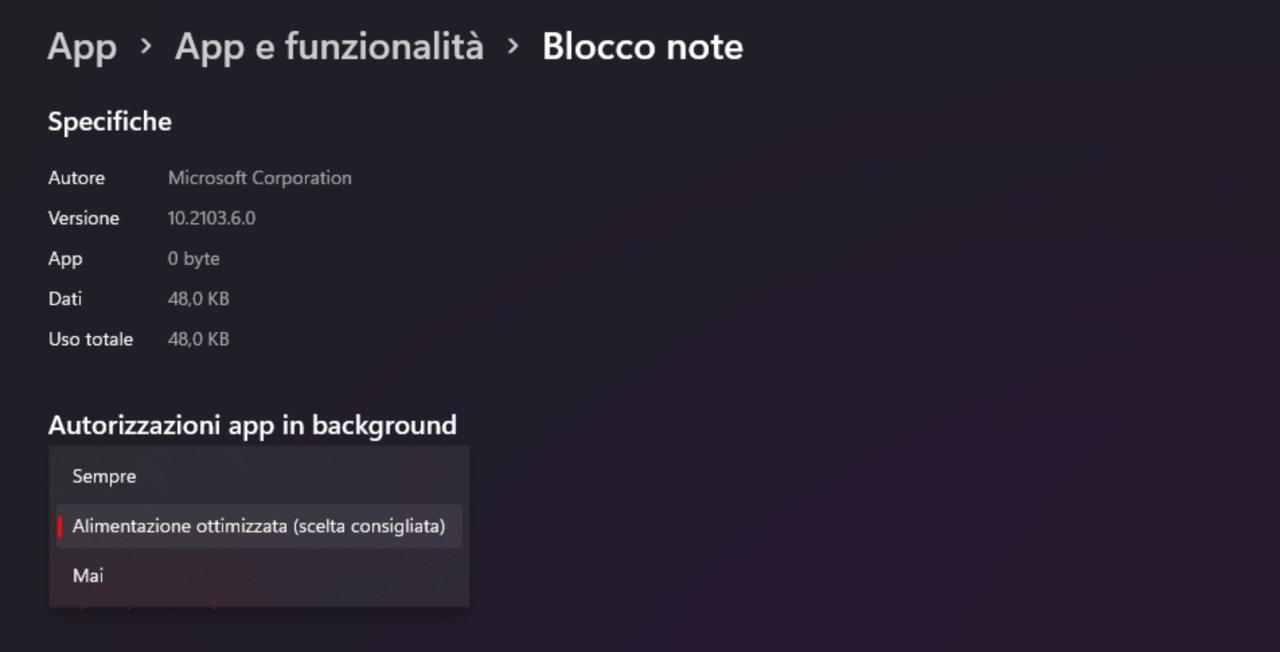 come disattivare app in background windows 10 windows 11