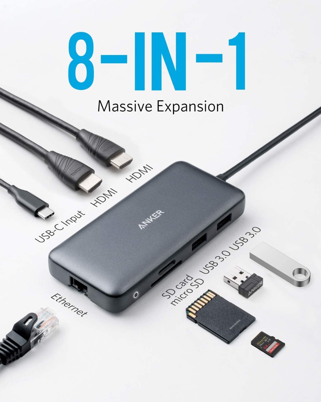 hub usb-c anker